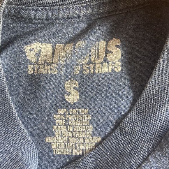 Pre Owned Small Unisex Famous Stars & Staps Since 1991 Logo Small T Shirt - Picture 3 of 7